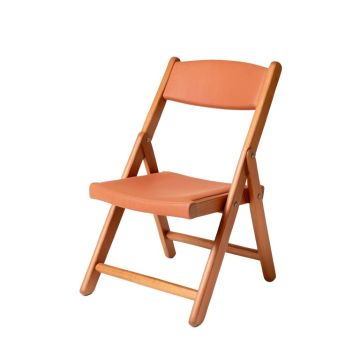 Reed Crest Folding Outdoor Chair - Terracotta