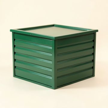 Fern Canyon Closed Outdoor Storage Box - Green (synthetic illustration; no displayed measurements)