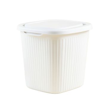 Flint Bridge Laundry Hamper - White
