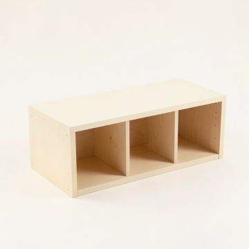 Juniper Edge Shoe Storage Bench - Cream (synthetic illustration; no displayed measurements)