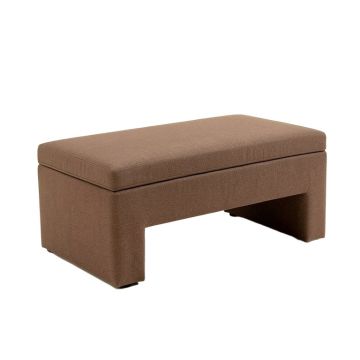 Claxton Upholstered Flip Top Storage Bench
