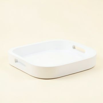 Harbor Branch Serving Tray - White (synthetic illustration; no displayed measurements)