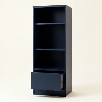 Cove Bluff Narrow Cubby Tower - Navy (synthetic illustration; no displayed measurements)