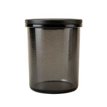 River Brook Storage Canister With Lid - Black