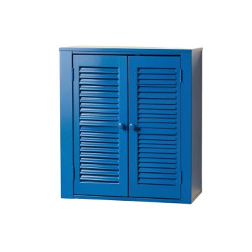 Holly Dale Wall-Mounted Laundry Cabinet - Blue