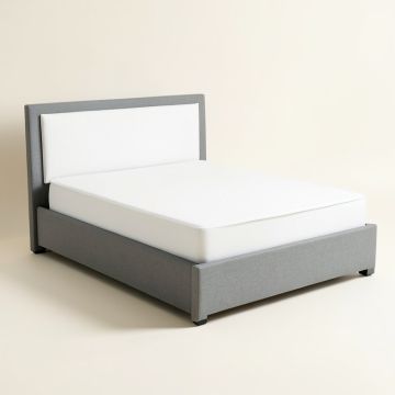 Twin Platform Bed (synthetic illustration; no displayed measurements)