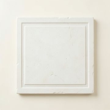 Laurel Bridge Uninstalled Square Decorative Tile - White (synthetic illustration; no displayed measurements)