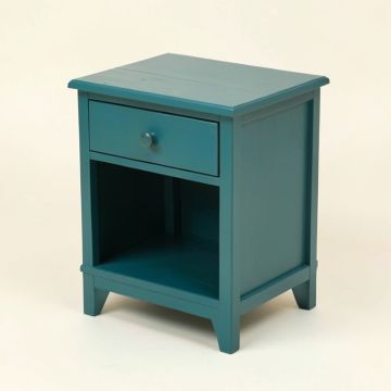 Onalaska 1 - Drawer Nightstand In Teal (synthetic illustration; no displayed measurements)