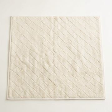 Meadow Arc Bath Mat - Ivory (synthetic illustration; no displayed measurements)