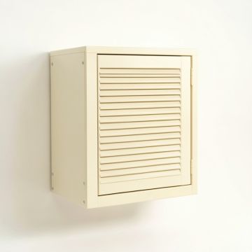 Ridge Dale Wall-Mounted Laundry Cabinet - Cream (synthetic illustration; no displayed measurements)