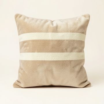 Rowan Bluff Filled Accent Pillow - Beige (synthetic illustration; no displayed measurements)