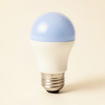25 Watt Equivalent Blue E12/Candelabra Led Light Bulb (synthetic illustration; no displayed measurements)