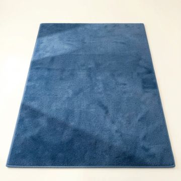 Slate Arc Rectangular Area Rug - Blue (synthetic illustration; no displayed measurements)