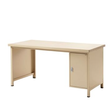 Slate Dale Empty Workshop Workbench - Beige