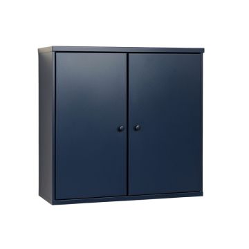 Hazel Dale Wall-Mounted Laundry Cabinet - Navy