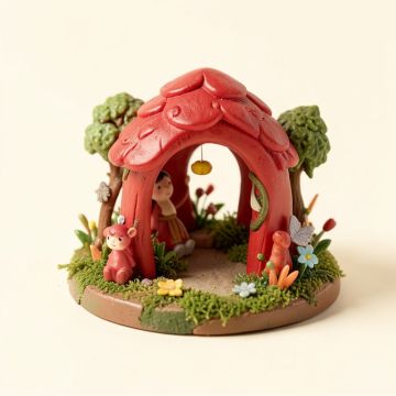 Miniatures Starter 8 Piece Fairy Garden (synthetic illustration; no displayed measurements)