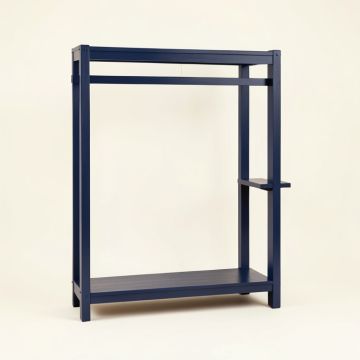 Cedar Bend Empty Garment Rack - Navy (synthetic illustration; no displayed measurements)