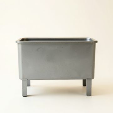 Maple Crest Empty Raised Planter - Gray (synthetic illustration; no displayed measurements)
