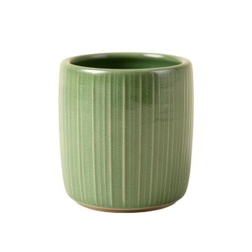Cove Bluff Empty Candle Holder - Green