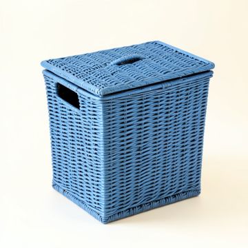 Heath Crossing Laundry Hamper - Blue (synthetic illustration; no displayed measurements)