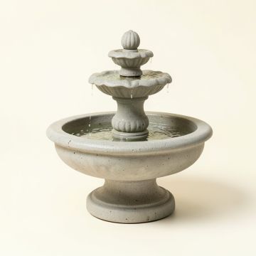 Cast Stone Platia Fountain (synthetic illustration; no displayed measurements)
