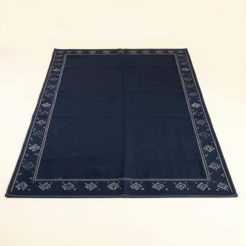 Harbor Bridge Rectangular Area Rug - Navy (synthetic illustration; no displayed measurements)