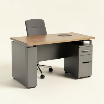 Medley Executive Desk With Chair (synthetic illustration; no displayed measurements)
