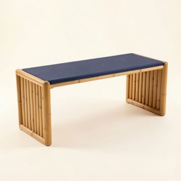 Vale Dell Indoor Bench - Navy (synthetic illustration; no displayed measurements)
