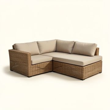 Kordell Patio Sectional With Cushions (synthetic illustration; no displayed measurements)