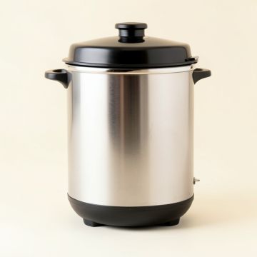 Cuisinox Deluxe 10.6-Quart Pressure Cooker (synthetic illustration; no displayed measurements)