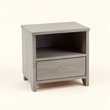 Spruce Bridge Nightstand - Gray (synthetic illustration; no displayed measurements)