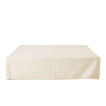 Slate Canyon Flat Bed Sheet - Cream