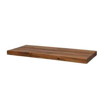 Ambrosia Ornamental Rustic Maple Floating Shelf