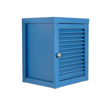 Laurel Bridge Wall-Mounted Entry Cabinet - Blue
