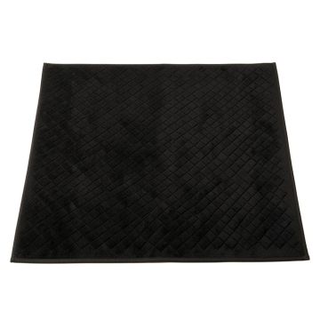 Vale Edge Bath Mat - Black