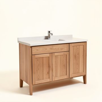 Chestnut 60 '' Double Bathroom Vanity (synthetic illustration; no displayed measurements)