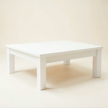 Willow Edge Coffee Table - White (synthetic illustration; no displayed measurements)