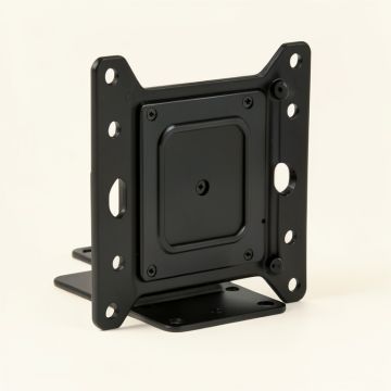 Black Fixed Desktop Mount Holds Up To 88 Lbs (synthetic illustration; no displayed measurements)