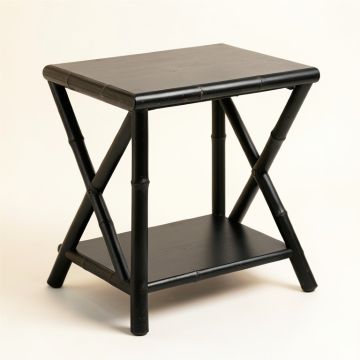 Dune Bluff Side Table - Black (synthetic illustration; no displayed measurements)