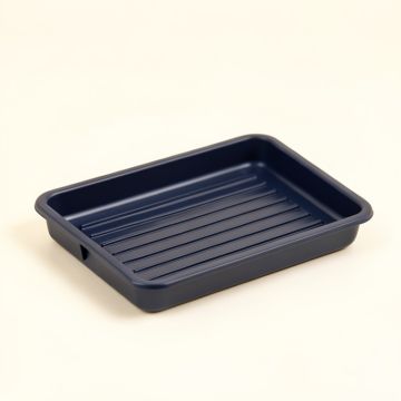 Ash Fold Empty Under-Desk Cable Tray - Navy (synthetic illustration; no displayed measurements)