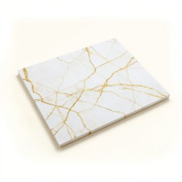 4 '' X 12 '' Porcelain Marble Look Subway Floor Use Tile (synthetic illustration; no displayed measurements)