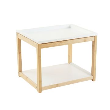 Maple Bridge Empty Coffee-Station Organizer - White