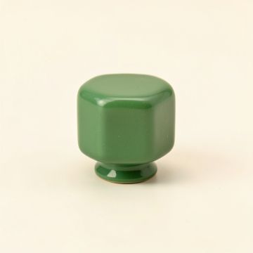 Heath Arc Cabinet Knob Without Packaging - Green (synthetic illustration; no displayed measurements)