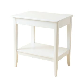 Reed Dell Side Table - White