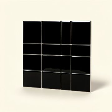 Retro Penny 1 '' X 1 '' Porcelain Grid Mosaic Wall & Floor Tile (synthetic illustration; no displayed measurements)