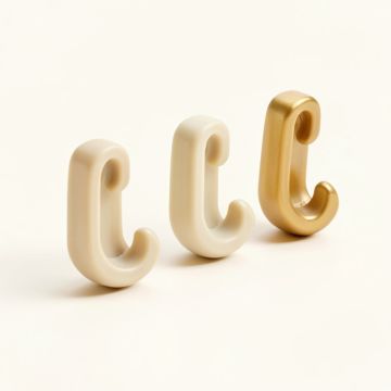 Winder Shower Curtain Hooks (synthetic illustration; no displayed measurements)