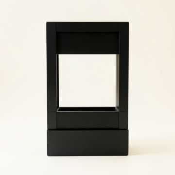 Bay Bend Empty Vertical Garden Frame - Black (synthetic illustration; no displayed measurements)