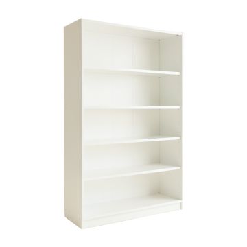 Maple Field Freestanding Bookcase - White