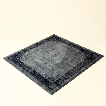 Katie Oriental Gray/Navy Area Rug (synthetic illustration; no displayed measurements)