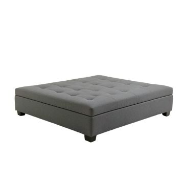 Ironwood Tufted Upholstered Low Profile Storage Platform Bed